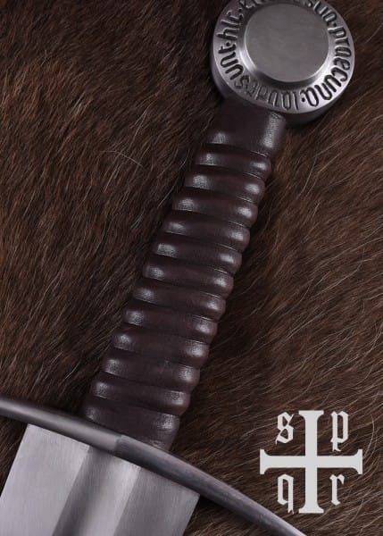 Espada con una mano Oakeshott XIV, perilla de acero, show fight SK-B 0164001251 - Espadas y Más