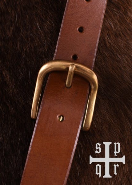 Funda de espada de cuero medieval con cinturón 0164001320 - Espadas y Más