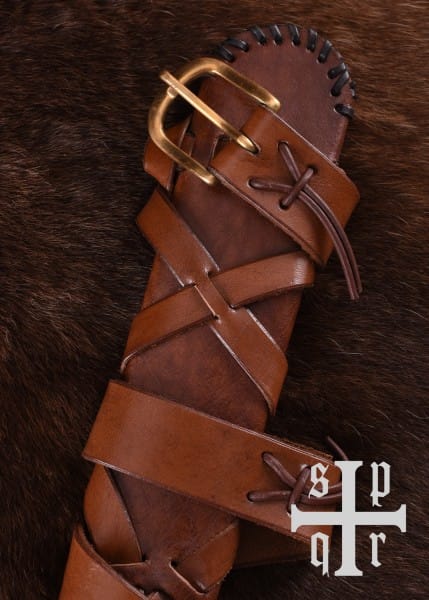 Funda de cuero para espada medieval, incl. cinturón 0164001490 - Espadas y Más