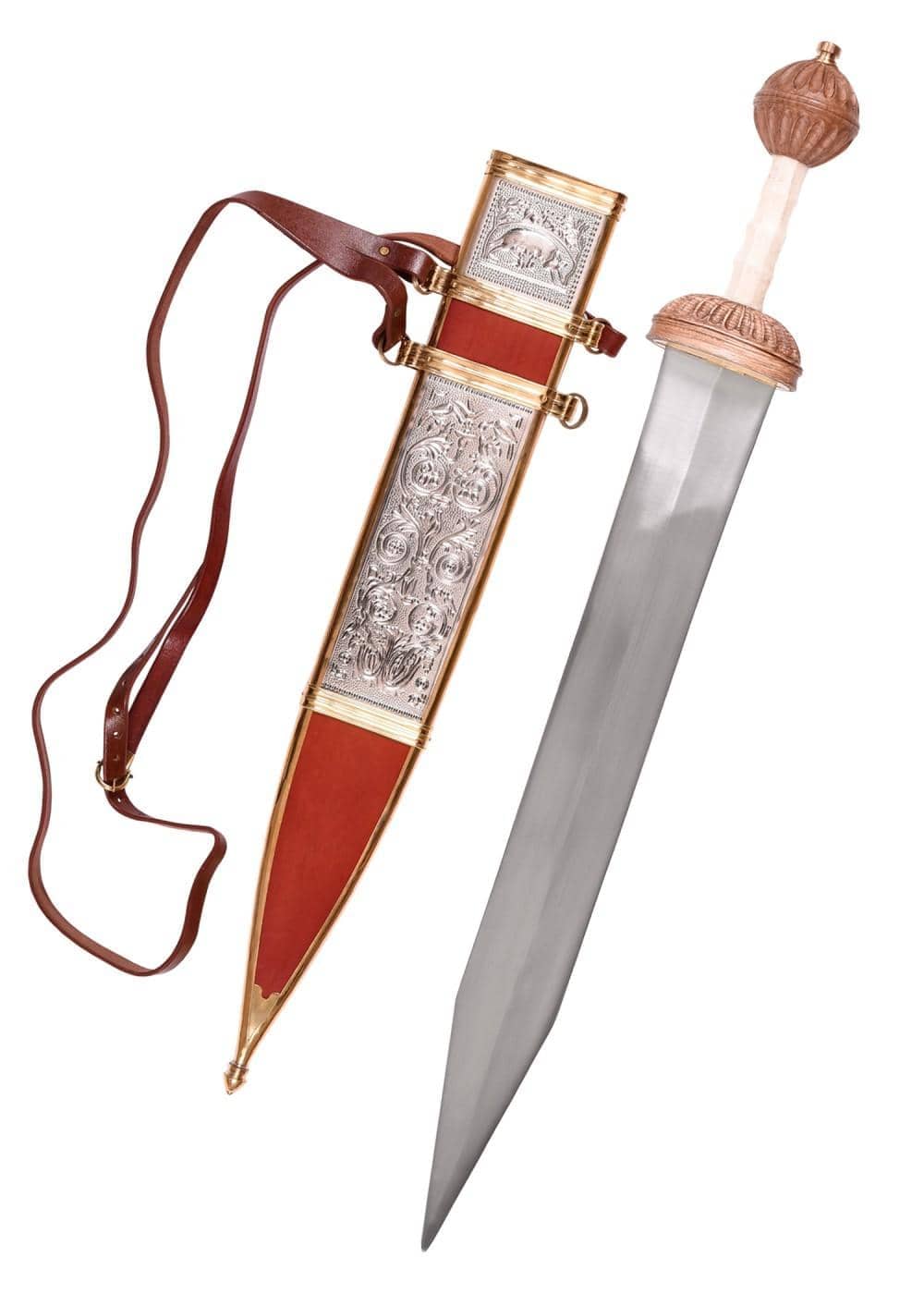 Imagen de Gladius tipo Maguncia, con vaina 0180000800 parte de nuestra colección en Espadas y más, sitio oficial.