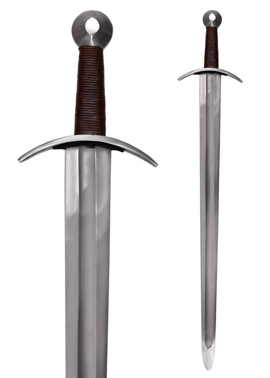0180001918 Espada cruzada medieval, versión regular - Espadas y Más