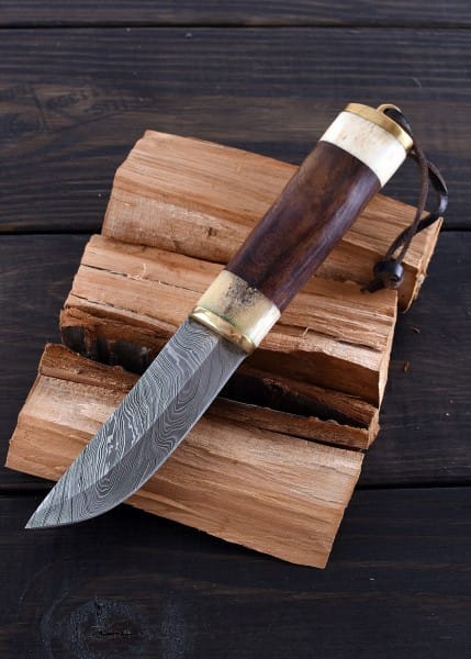 Cuchillo con hoja de acero de damasco 0397005161 - Espadas y Más