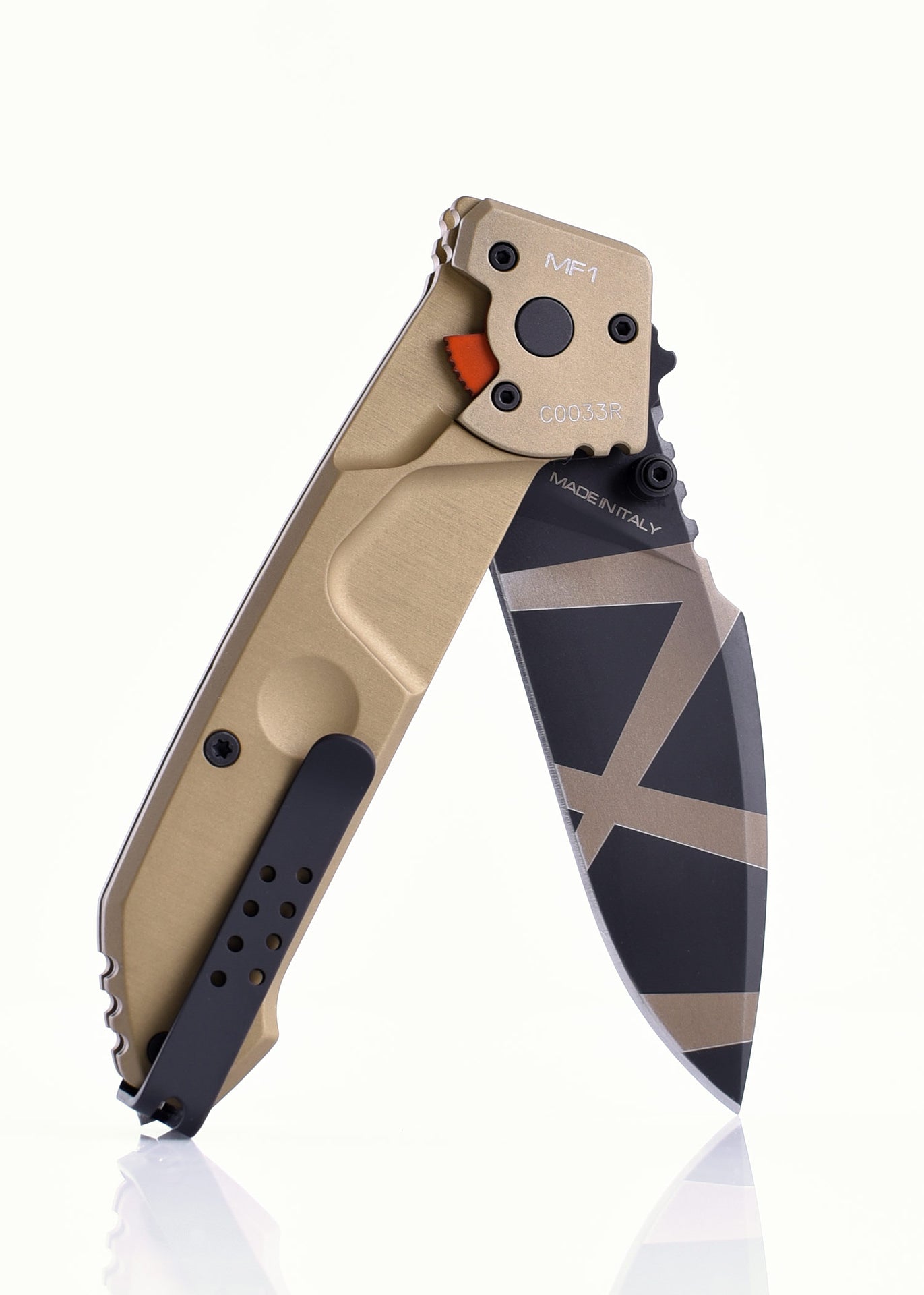 Navaja de bolsillo MF1 Desert Warfare, Extrema Ratio 04.1000.0133.DW - Espadas y Más