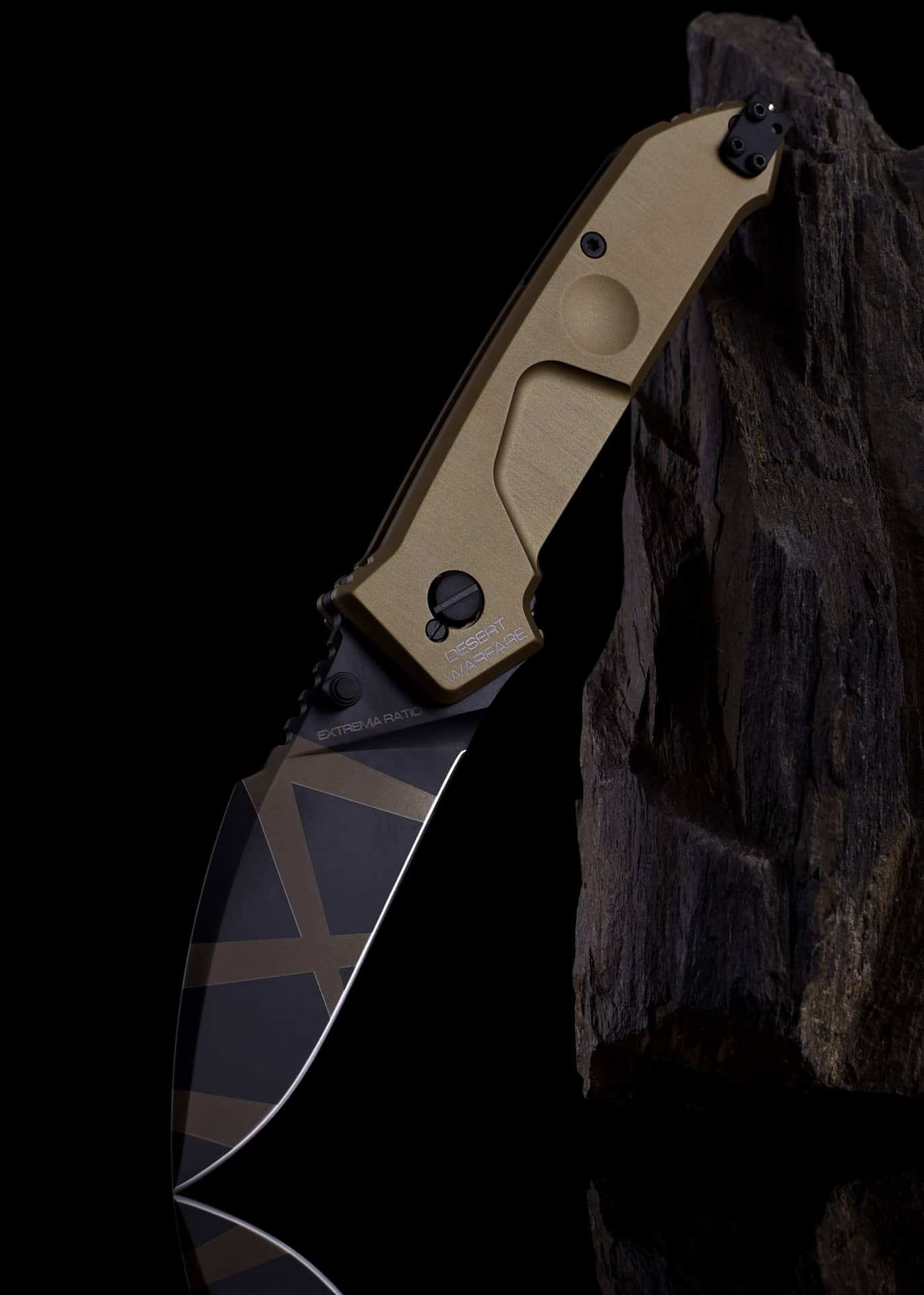 Navaja de bolsillo MF1 Desert Warfare, Extrema Ratio 04.1000.0133.DW - Espadas y Más