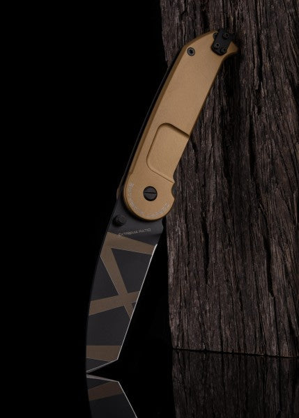 Cuchillo plegable BF2 CT Desert Warfare, Extrema Ratio 04.1000.0146-DW - Espadas y Más