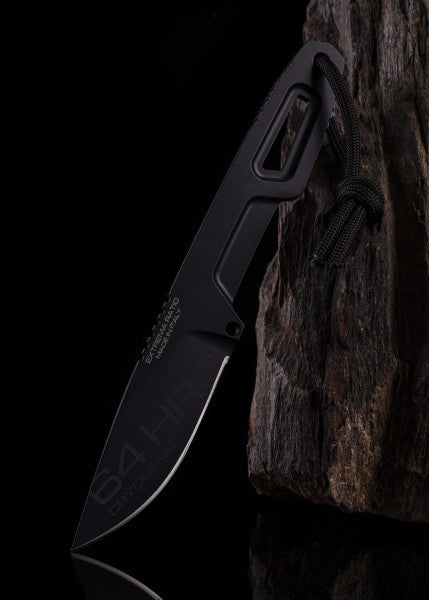 Cuchillo fijo Satre S600 Negro Extrema Ratio 04.1000.0222-BLK-S6 - Espadas y Más
