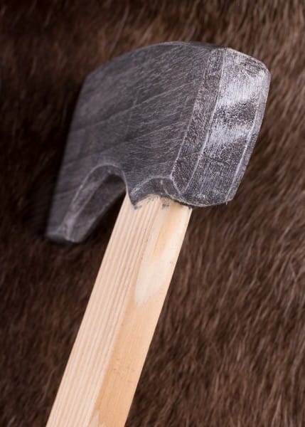 Hacha de madera para niños, con mango de yute enrollado 0416020600 - Espadas y Más