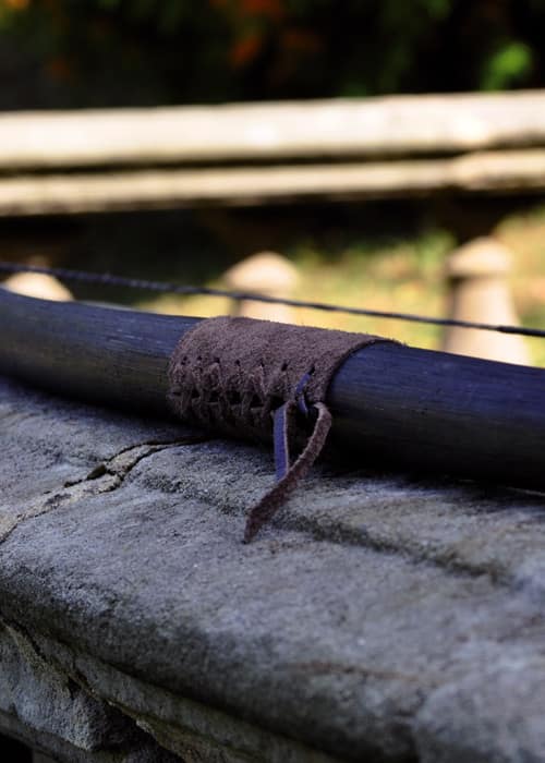 Arco largo Agincourt LARP, 50 pulg. de madera de palma de ratán, 0612117800 - Espadas y Más