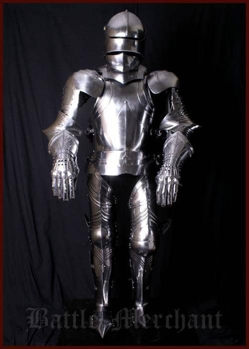 Imagen de Armadura medieval gótica 1016600700 parte de nuestra colección en Espadas y más, sitio oficial.