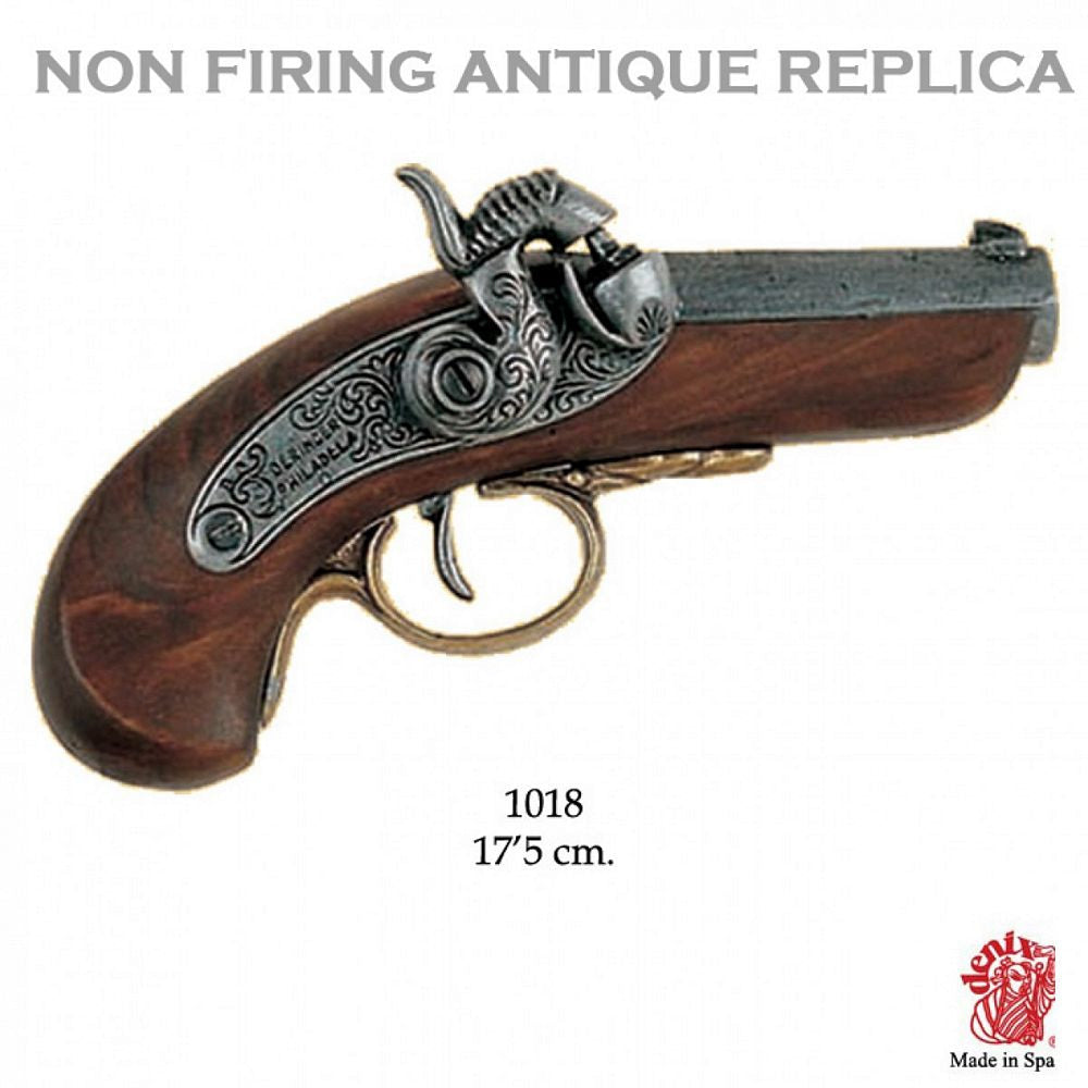 Imagen de PISTOLA DERINGER, USA 1850 1018, Réplica no funcional parte de nuestra colección en Espadas y más, sitio oficial.