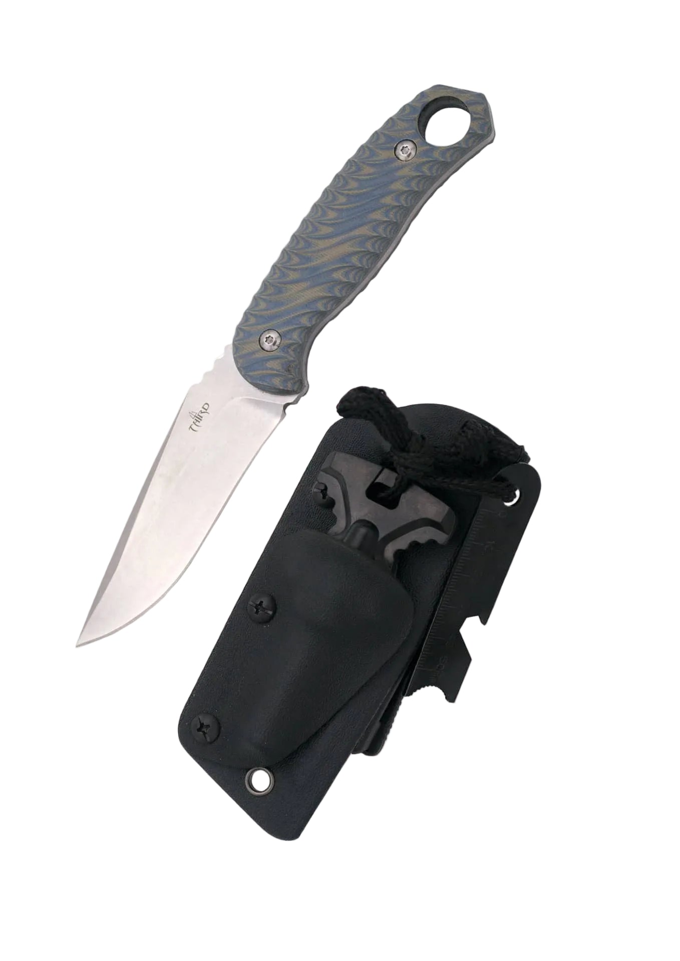 10200 Cuchillo bicolor con magnesio - Espadas y Más