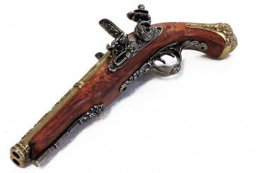 Imagen de PISTOLA DE 2 CAÑONES DE NAPOLEÓN, FRANCIA 1806 1026 parte de nuestra colección en Espadas y más, sitio oficial. Esta imagen describe arma no funcional