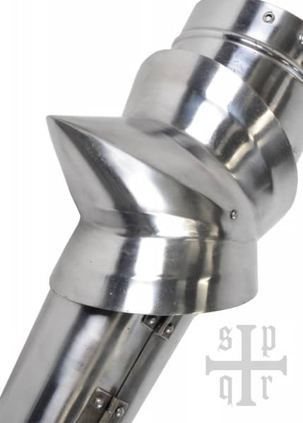 Brazales góticos con codos puntiagudos, siglo XV, acero de 1,5 mm, par 1064000092 - Espadas y Más