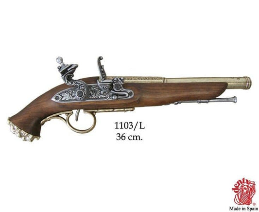 1103G/L Pistola de chispa pirata - Espadas y Más