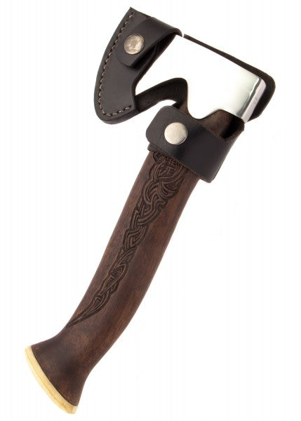 Hacha de mano vikinga pequeña, decorada 1106010640 - Espadas y Más