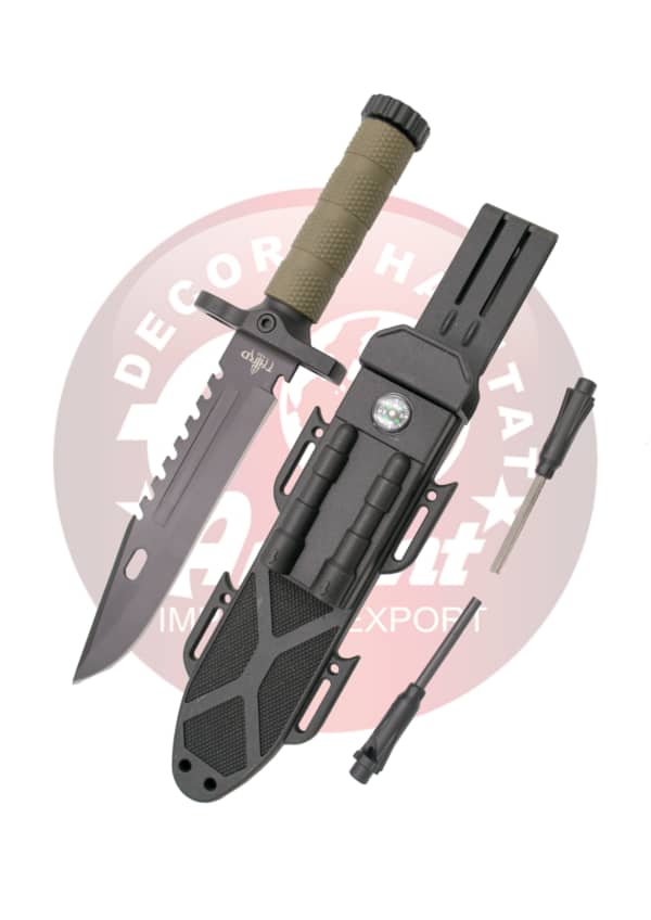 Cuchillo de supervivencia Third 11113GN - Espadas y Más