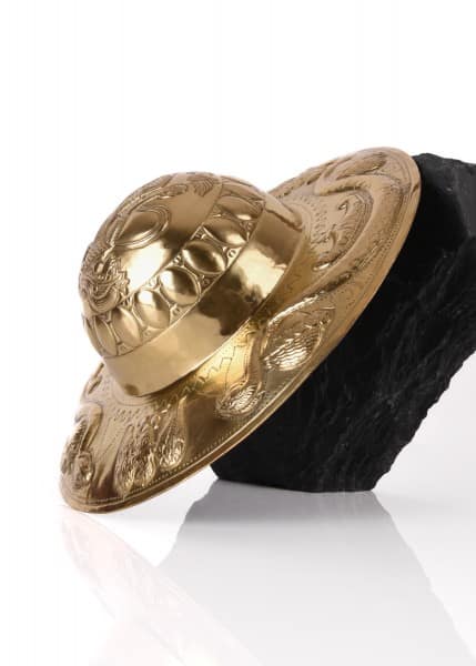 1116675500 Joroba de escudo romano hecho a mano, latón - Espadas y Más