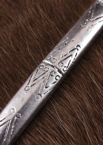 Empuñadura de escudo germánico fabricada en bronce, estañada 1123090500 - Espadas y Más