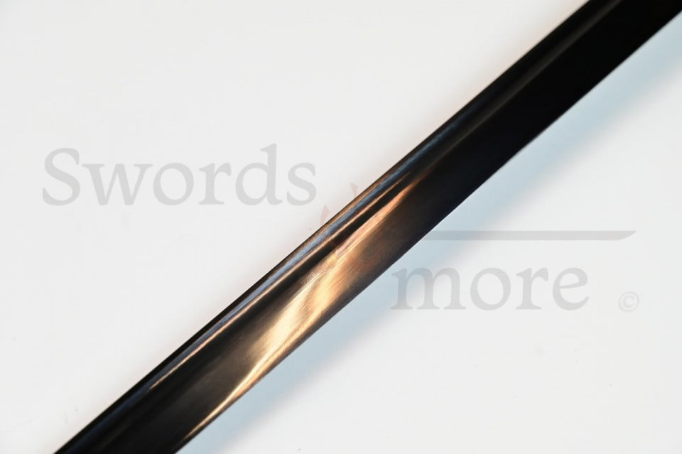 Imagen de Ninjato funcional afilado acero de damasco negro 11706 parte de nuestra colección en Espadas y más, sitio oficial.