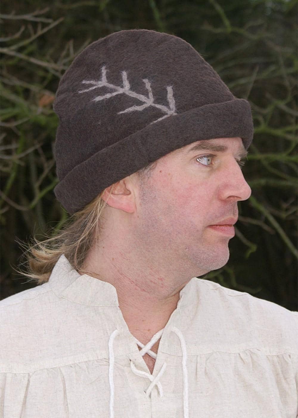 Imagen de 1202900600 Sombrero medieval de fieltro parte de nuestra colección en Espadas y más, sitio oficial.