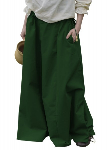 Falda medieval, ampliamente acampanada, Varios colores - Espadas y Más