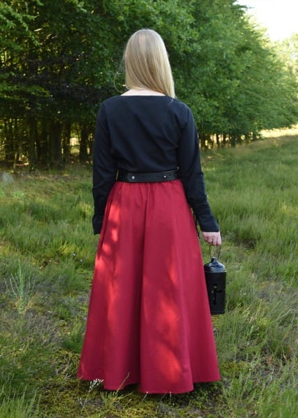 Falda medieval, ampliamente acampanada, Varios colores - Espadas y Más