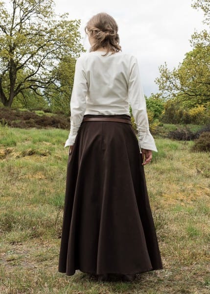 Falda medieval, ampliamente acampanada, Varios colores - Espadas y Más