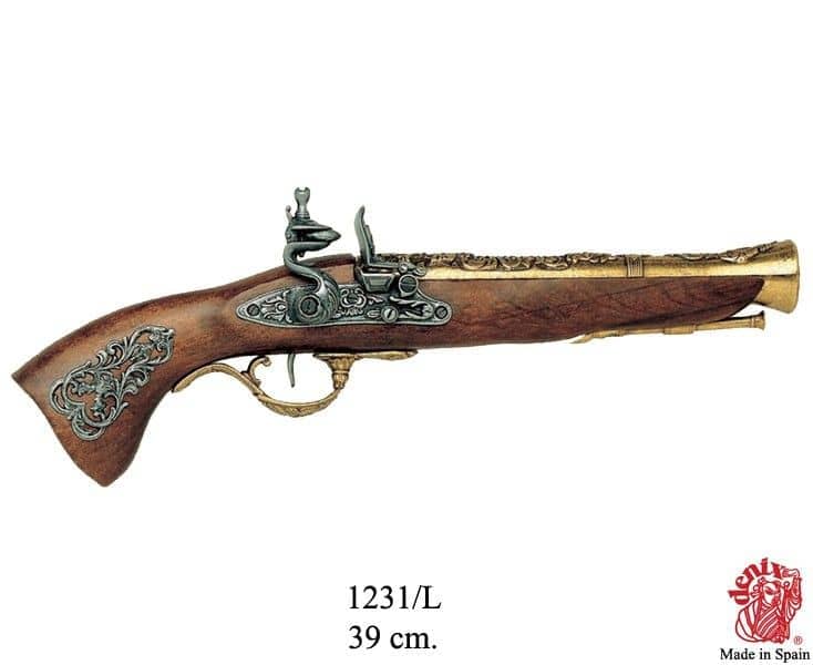 Imagen de Trabuco de chispa,1231G/L, Réplica no funcional parte de nuestra colección en Espadas y más, sitio oficial.