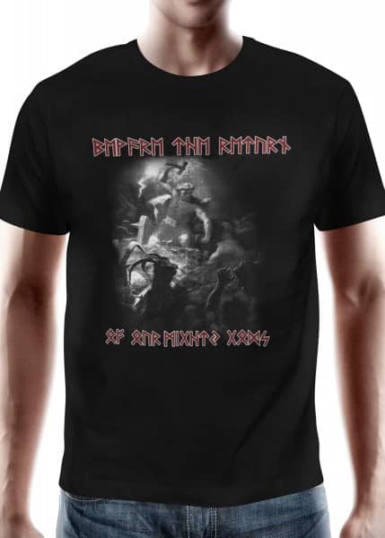 1245110110 Camiseta medieval chico, Cuidado con el regreso de ... Thor - Espadas y Más