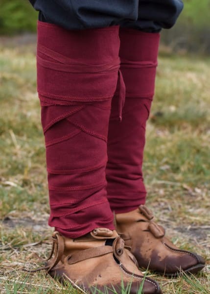 Envoltura de ternero vikingo / envoltura de pierna, lienzo, varios colores 1280000115 - Espadas y Más