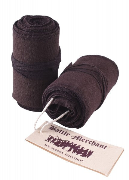 Envoltura de ternero vikingo / envoltura de pierna, lienzo, varios colores 1280000115 - Espadas y Más