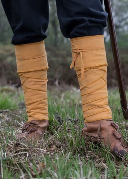 Envoltura de ternero vikingo / envoltura de pierna, lienzo, varios colores 1280000115 - Espadas y Más