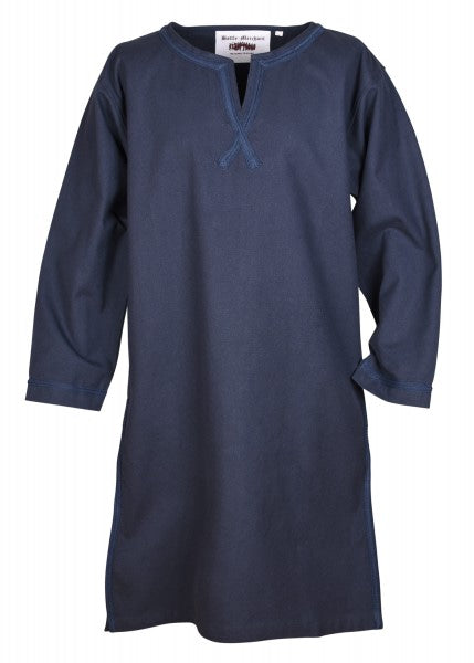 Imagen de Túnica medieval Albrecht con borde, manga larga, Azul o Burdeos 1280001040 parte de nuestra colección en Espadas y más, sitio oficial.