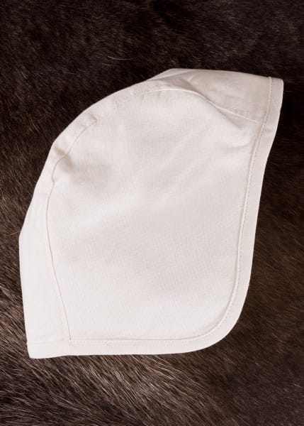 Coif medieval llano, de color natural 1280002610 - Espadas y Más