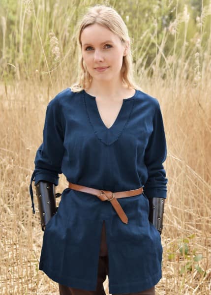 Túnica Ylva para mujer, verde oliva o Azul 1280023760 - Espadas y Más