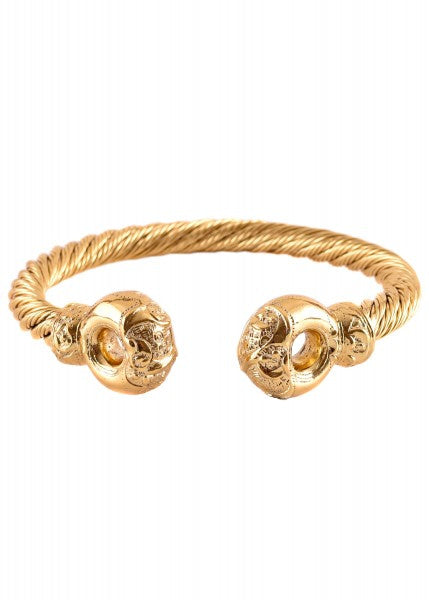 Collar o Gran torque en Snettisham - réplica en latón chapado en oro 1416425000 - Espadas y Más