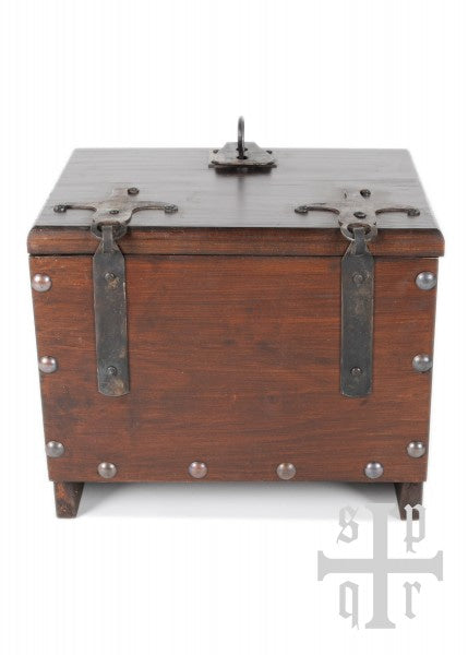 Caja de madera vikinga con motivo de serpiente Midgard, aprox. 33 x 25 x 28 cm 1564000137 - Espadas y Más