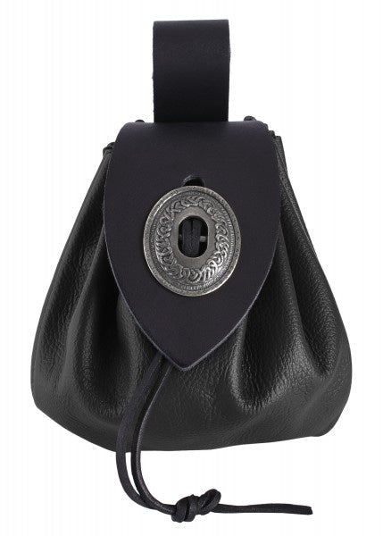 Imagen de Monedero gato de dinero medieval de cuero, con cierre de metal- Varios colores parte de nuestra colección en Espadas y más, sitio oficial.