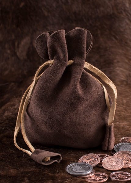 Imagen de Bolso de cuero, Cartera pequeña hecha de ante, diferentes colores 1638140160 parte de nuestra colección en Espadas y más, sitio oficial.