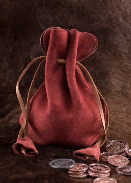 Imagen de Bolso de cuero, Cartera pequeña hecha de ante, diferentes colores 1638140160 parte de nuestra colección en Espadas y más, sitio oficial.