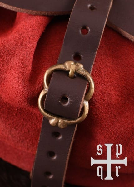Bolso de cinturón de cuero medieval, diferentes colores 1664001050 - Espadas y Más