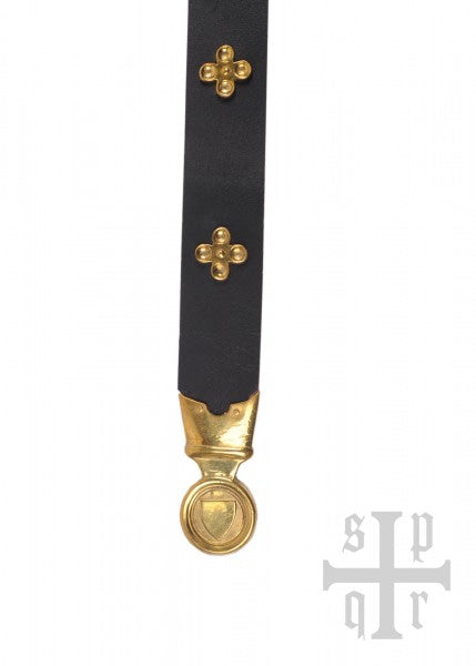 Cinturón medieval de cuero Otto von Orlamunde, varios colores 1664001820 - Espadas y Más