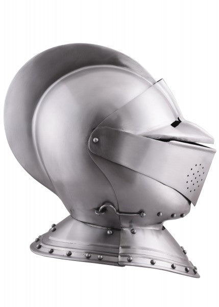 Casco cerrado inglés, acero de 1,6 mm 1710442116 - Espadas y Más