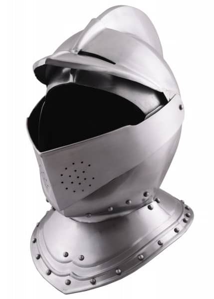 Casco cerrado inglés, acero de 1,6 mm 1710442116 - Espadas y Más