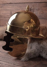 1716631601 Casco romano Coolus -D- Haltern, latón - Espadas y Más