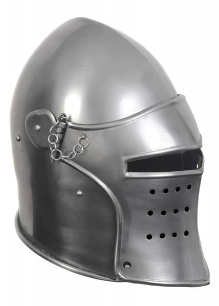 Casco Campana de lavabo con visera, acero de 1,6 mm 1716633216 - Espadas y Más