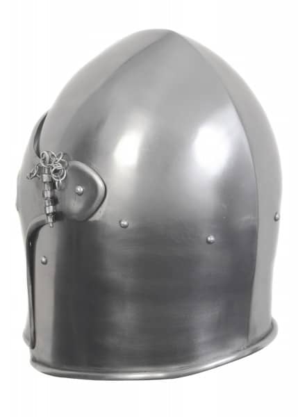 Casco Campana de lavabo con visera, acero de 1,6 mm 1716633216 - Espadas y Más