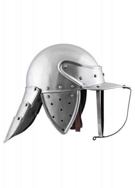 Casco Pappenheimer o pasamontañas húngaro Zischá¤gge, siglo XVII 1716678500 - Espadas y Más