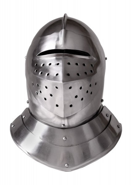 1716679216 Casco cerrado, estilo inglés, siglo XVI - Espadas y Más
