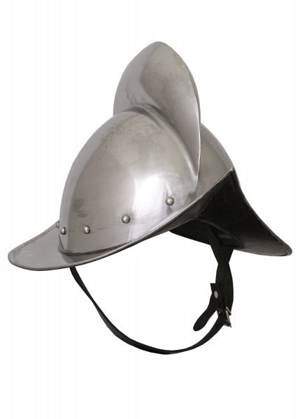 Imagen de 1716901700 Casco Morion alemán, 1,6 mm de acero parte de nuestra colección en Espadas y más, sitio oficial.
